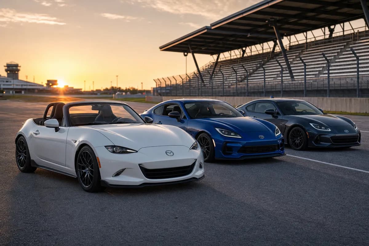 Why 2026 and 2027 Mazda Miata ND3, Toyota GR86, and Subaru BRZ Owners Are Building a New DIY Lightweight RWD Community: Brake Fluid, Alignment, Tire Strategy, Roll-Bar Safety, and Street-Legal Mods That Make Affordable Track-Day Cars Better Without Getting Tacky